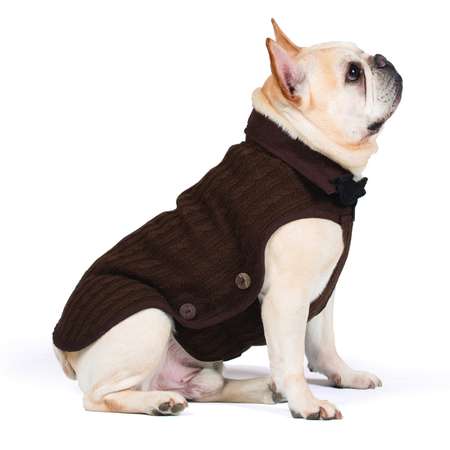 Куртка для собак DogGoneSmart вязаная 18 Коричневый 30699
