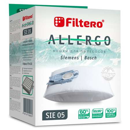 Пылесборники Filtero SIE 05 синтетические Allergo 4 шт