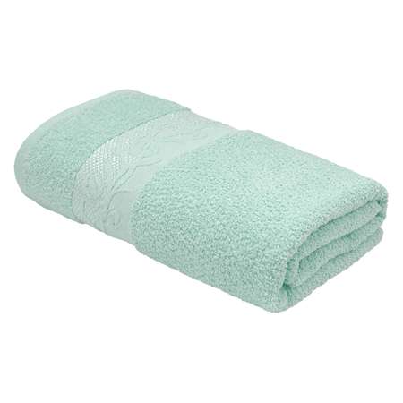 Махровое полотенце Bravo Клэр L 70х130 см мятный