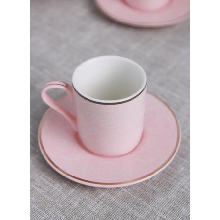 Набор кофейный Balsford 12 предметов розовый