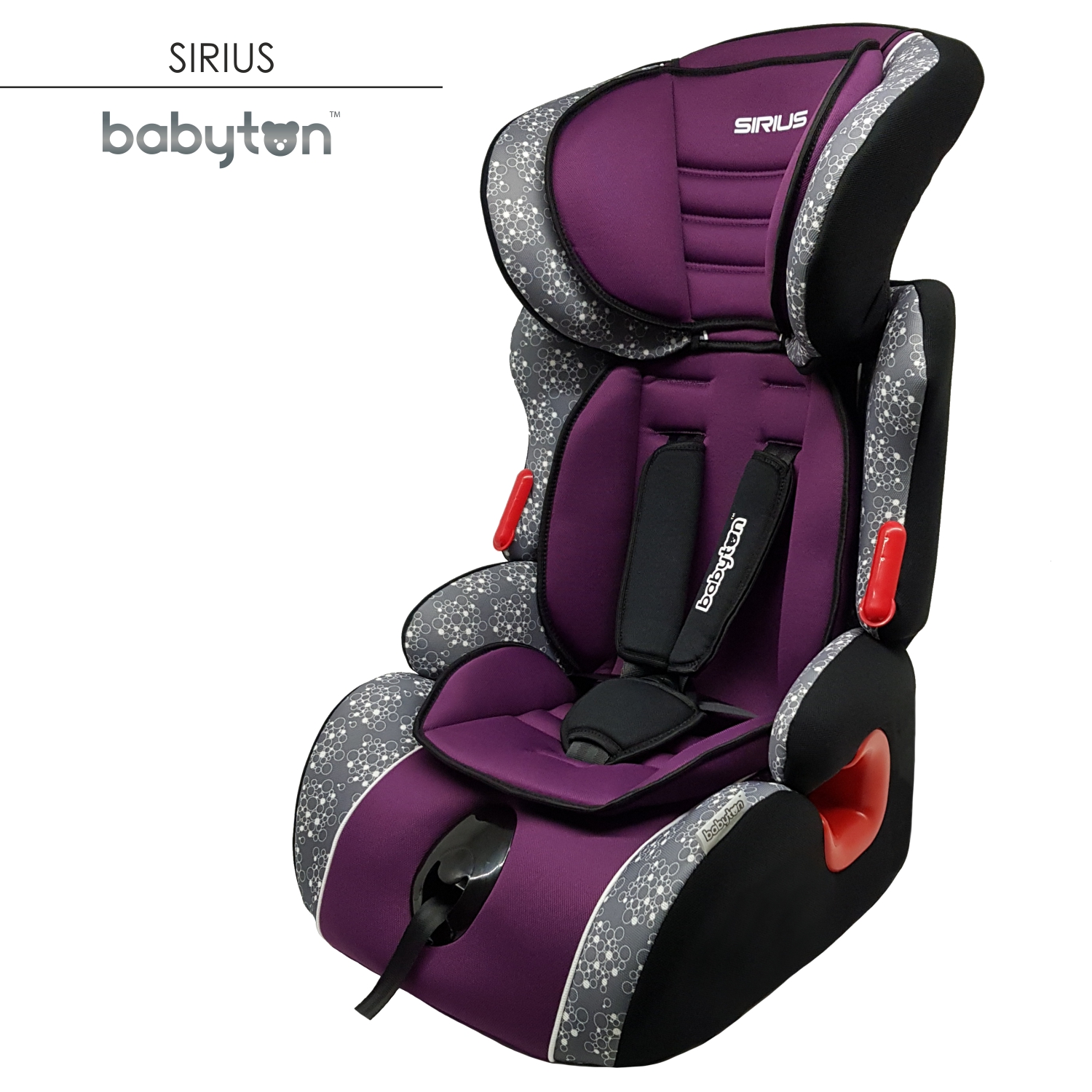 Автокресло Babyton Sirius I/II/III Magic купить по цене 4449 ₽ в  интернет-магазине Детский мир