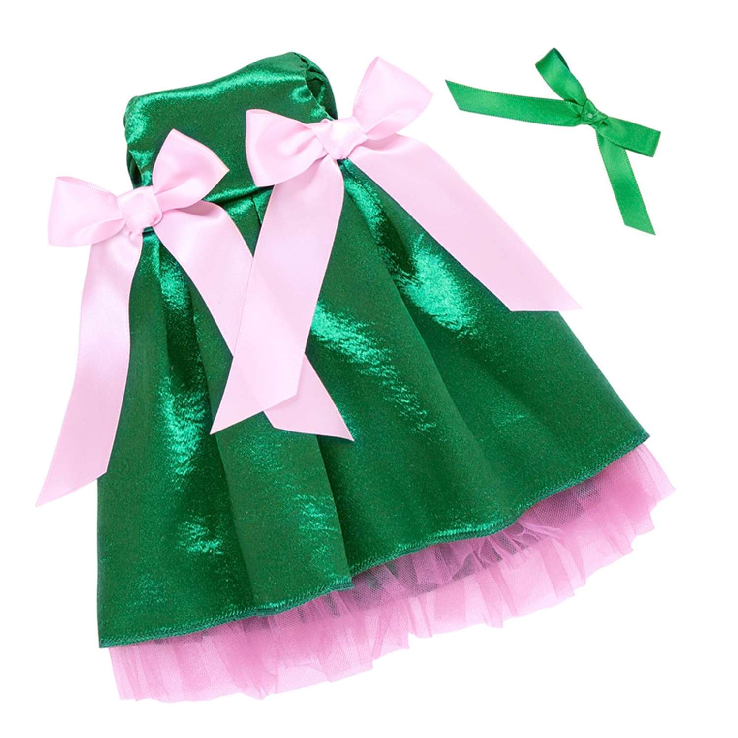 Одежда для кукол BUDI BASA Зеленое нарядное платье для Зайки Ми 25 см OStS-320 OStS-320 - фото 1