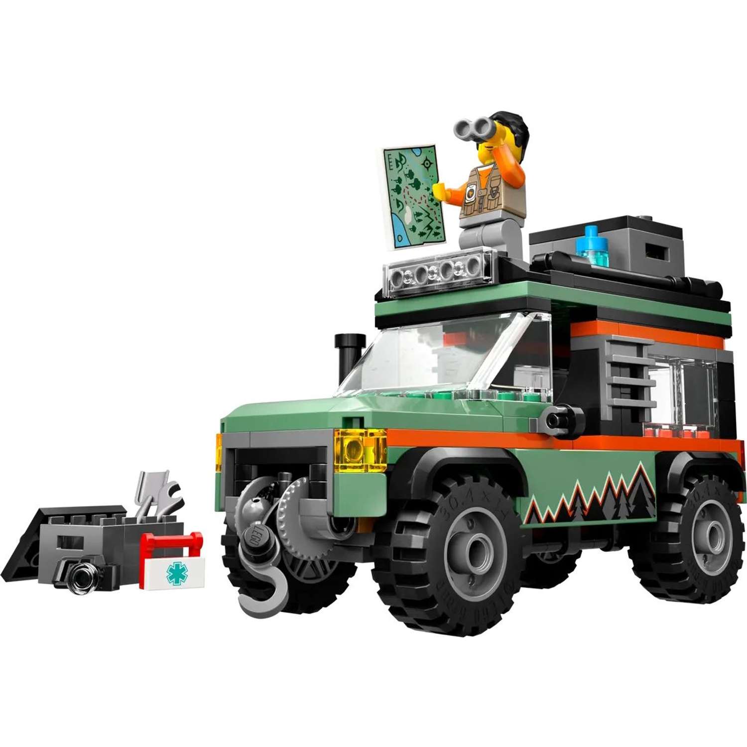 Конструктор LEGO Горный внедорожник 4x4 60447 - фото 2