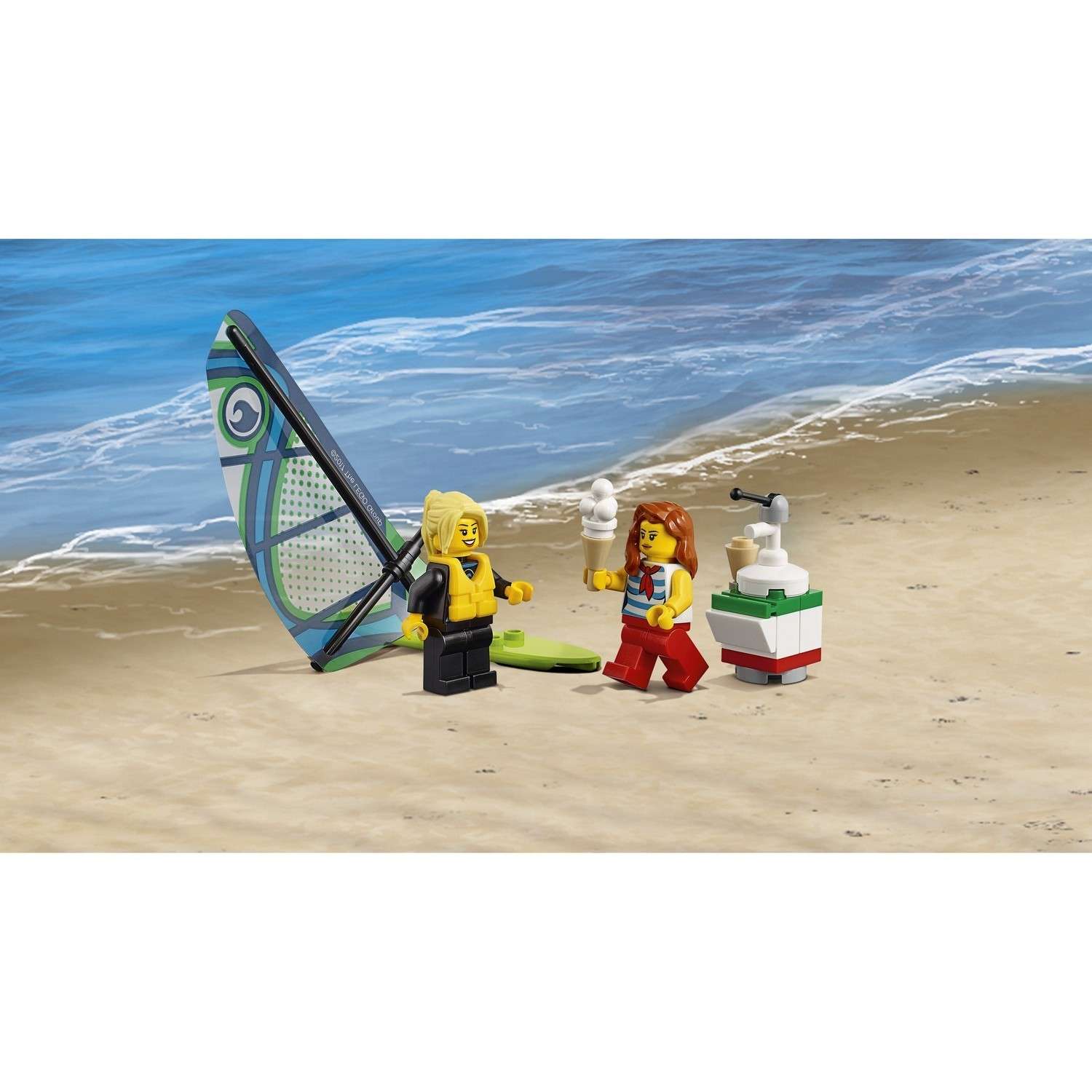 Конструктор LEGO City Town Отдых на пляже - жители LEGO CITY (60153) - фото 8