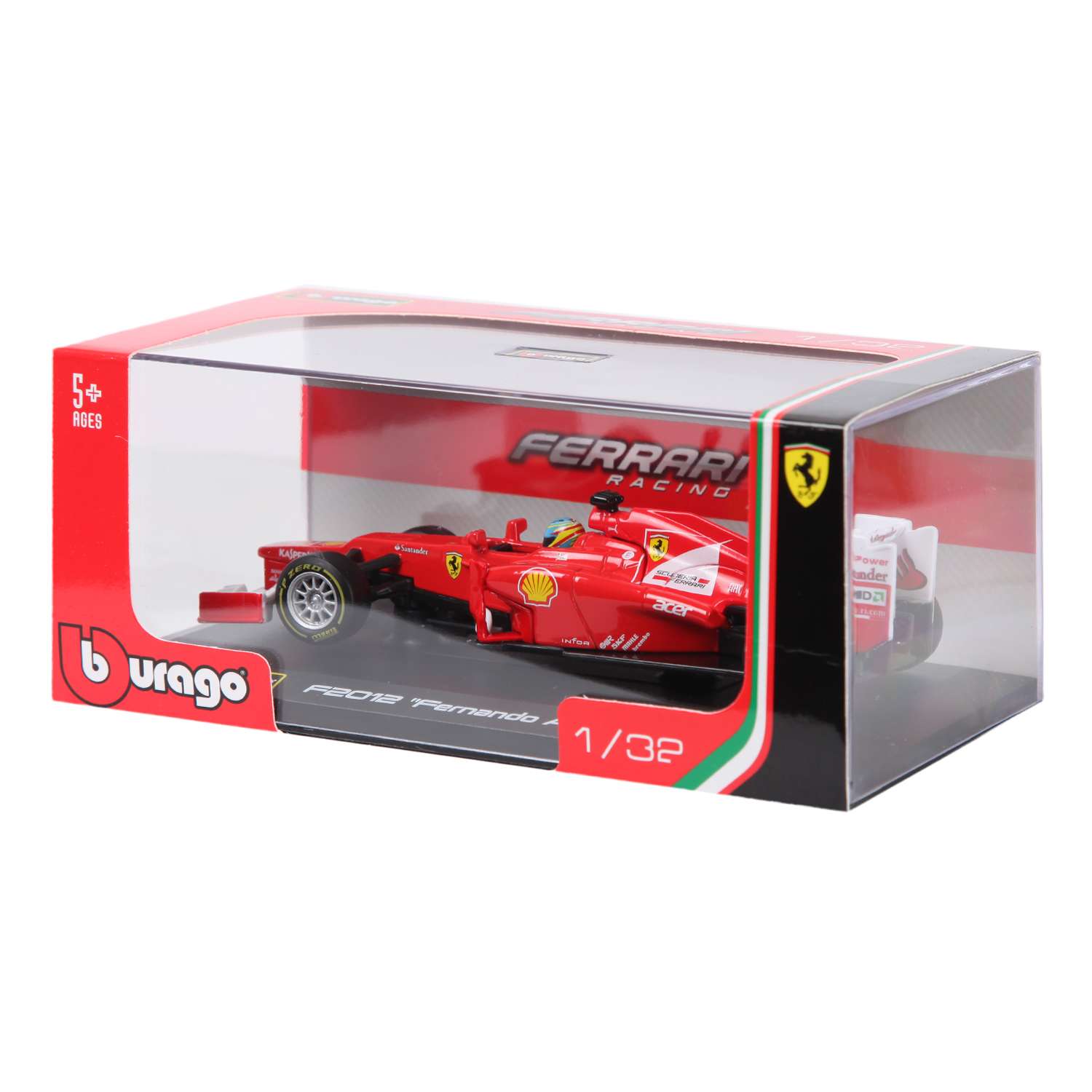 Машина BBurago 1:32 Ferrari F2012 18-44027W 18-44027W - фото 2
