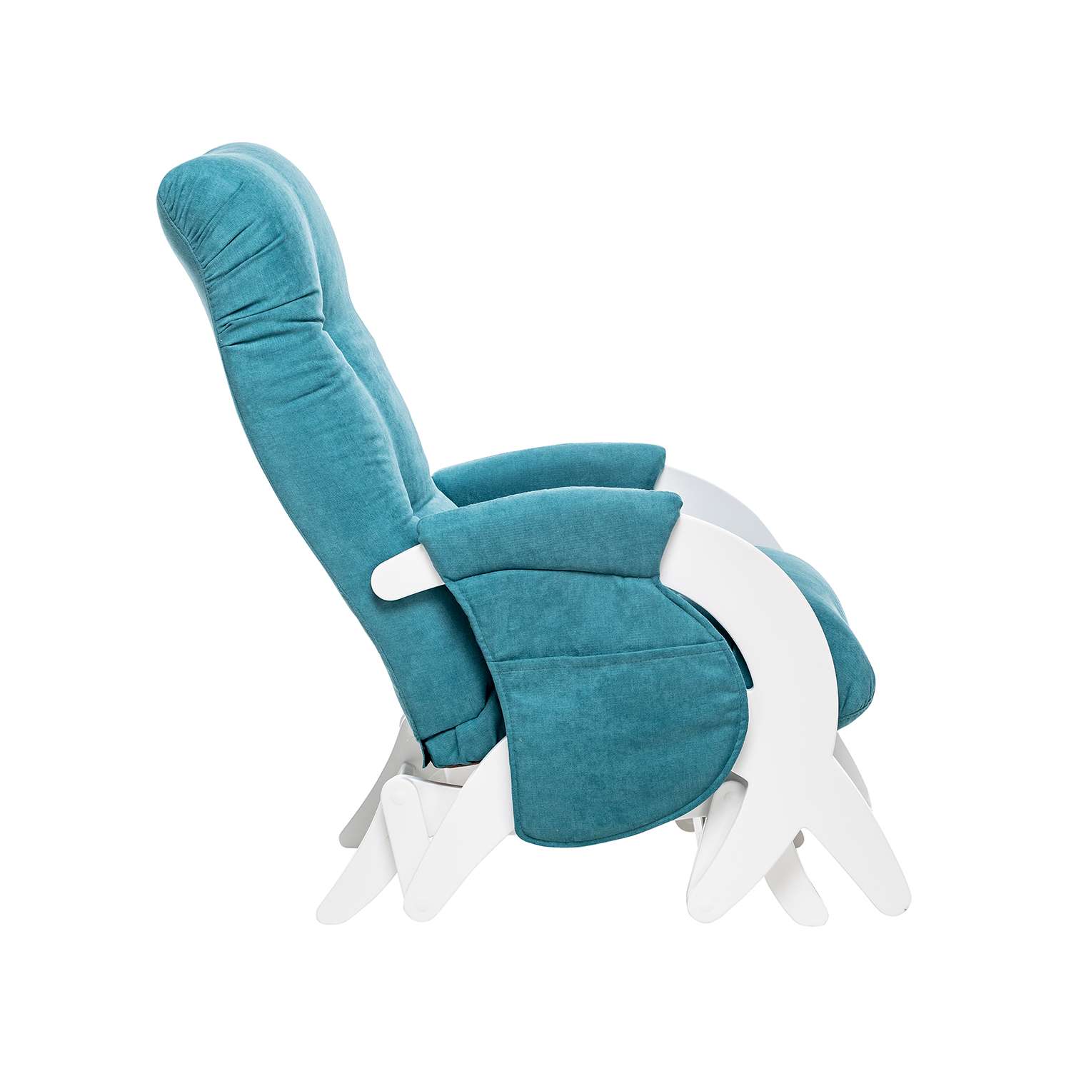 Кресло для кормления Milli Dream с карманами Молочный дуб ткань Soro 86 - фото 7