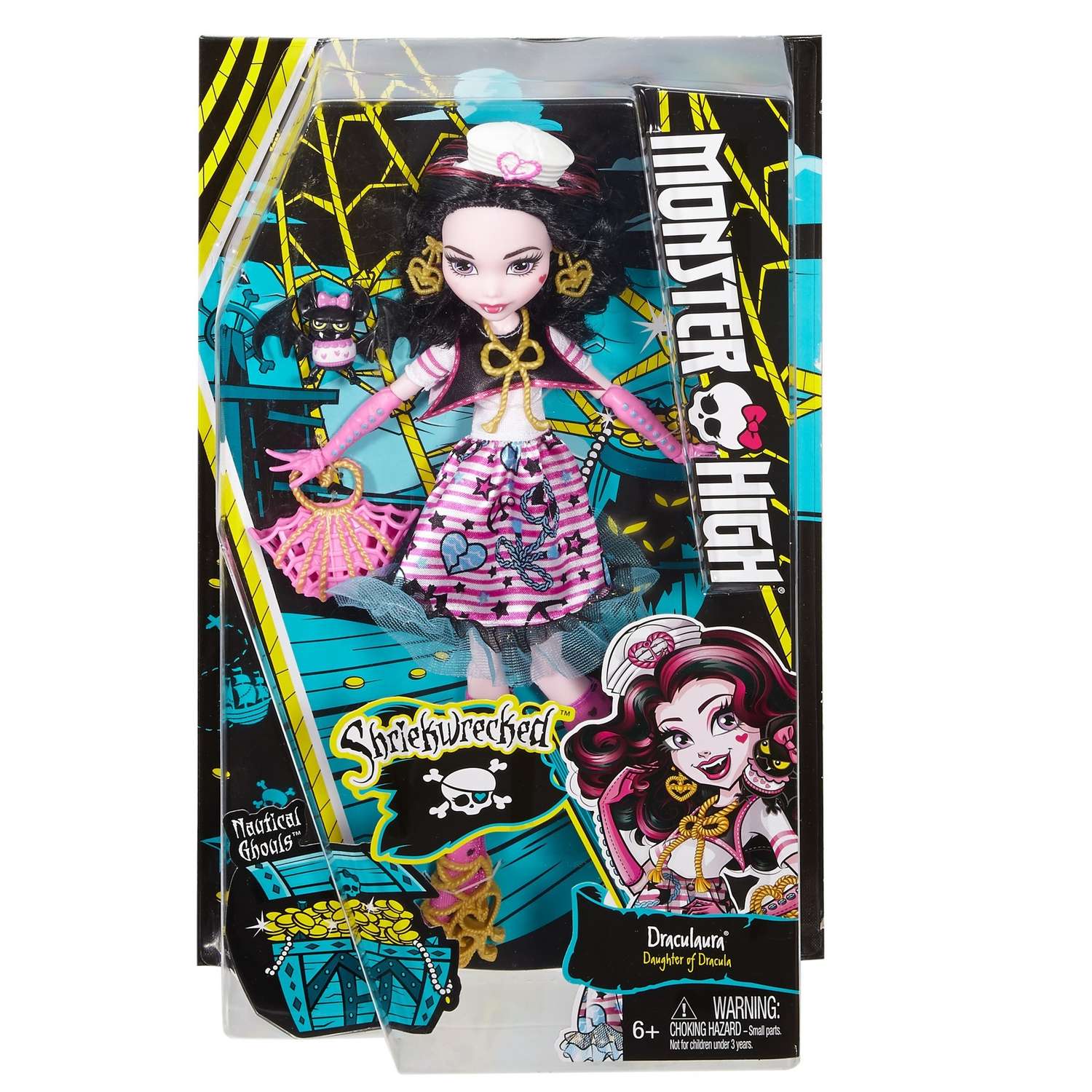 Кукла Monster High Пиратская авантюра в ассортименте DTV88 - фото 10