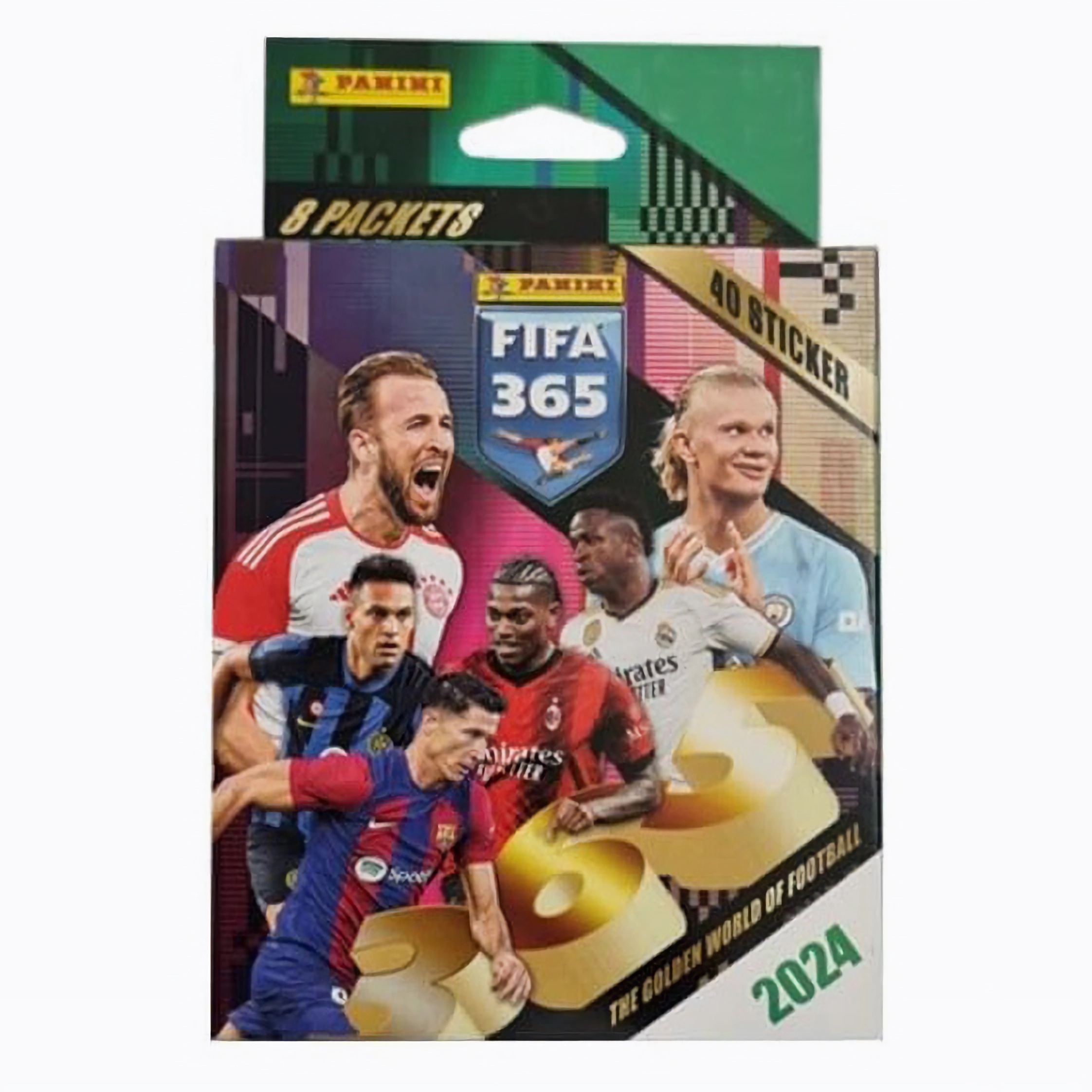 Наклейки коллекционные Panini FIFA 365 2024 5 пакетиков в экоблистере - фото 9