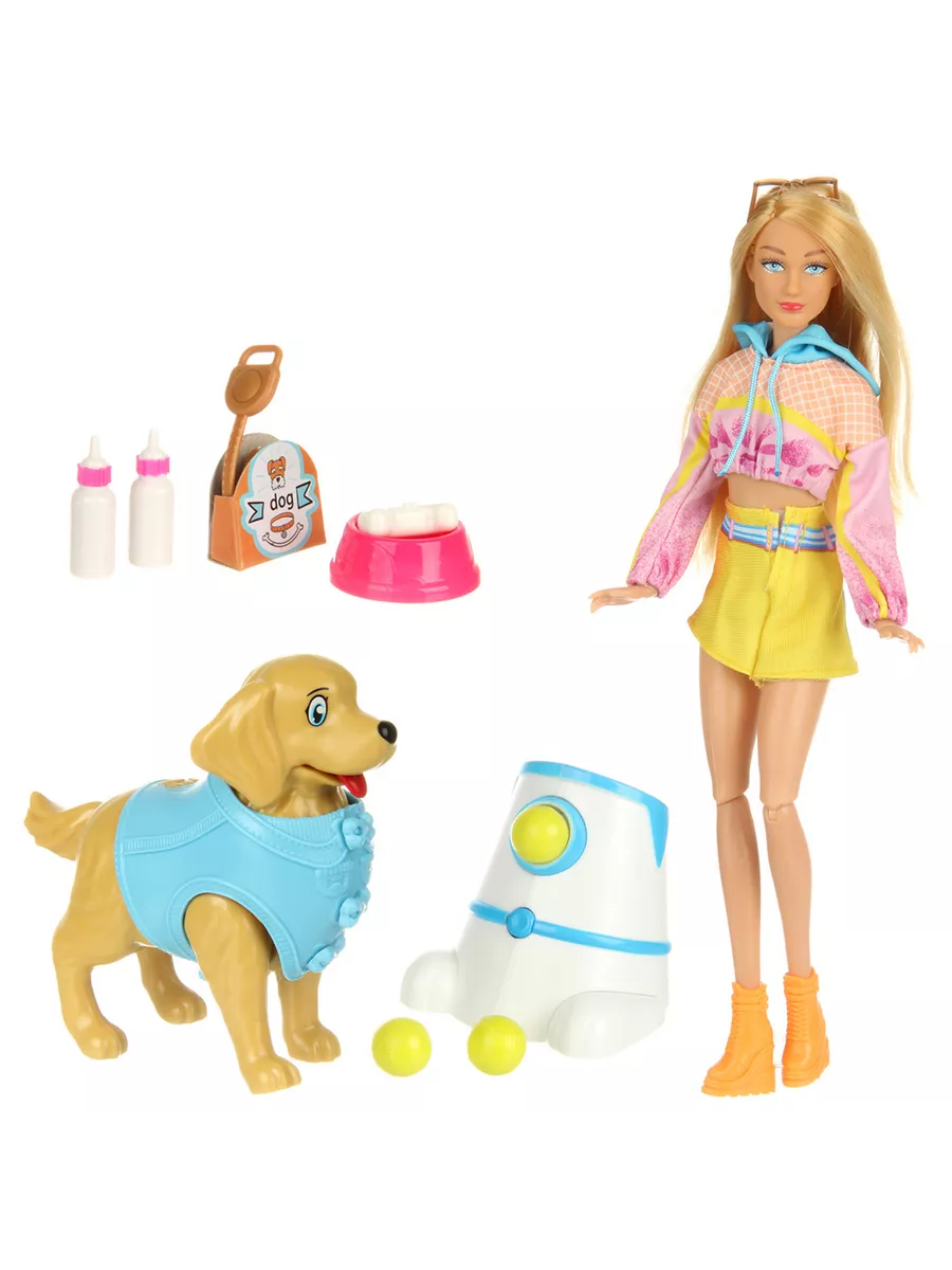 Кукла Барби Veld Co и питомец собака 133588 - фото 23
