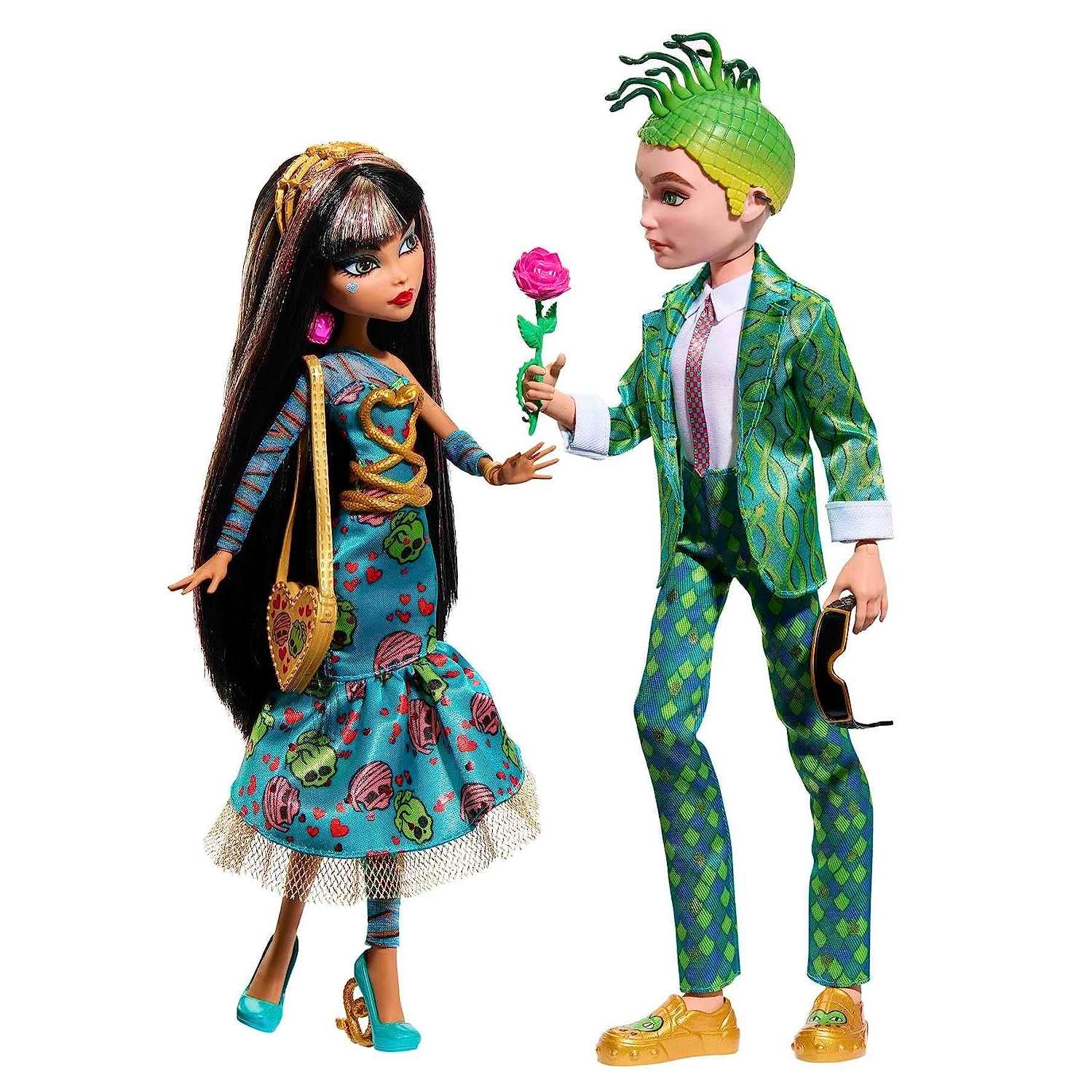 Набор игровой Monster High Howliday Love Edition Valentiness day 2-pack Cleo and Deuce HKY85 HKY85 - фото 1