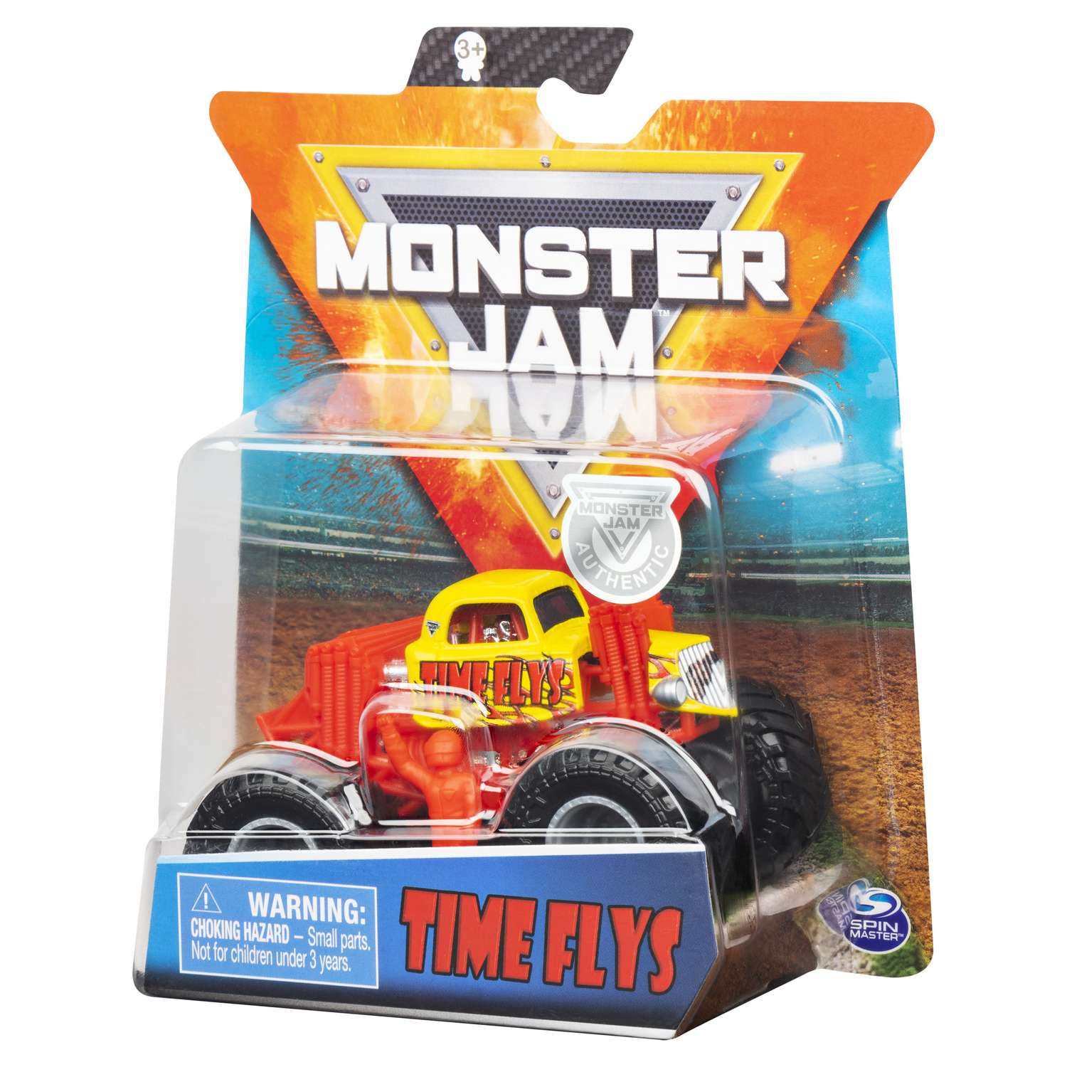 Машинка Monster Jam 1:64 Time Flys 6044941/20116894 6044941 - фото 3