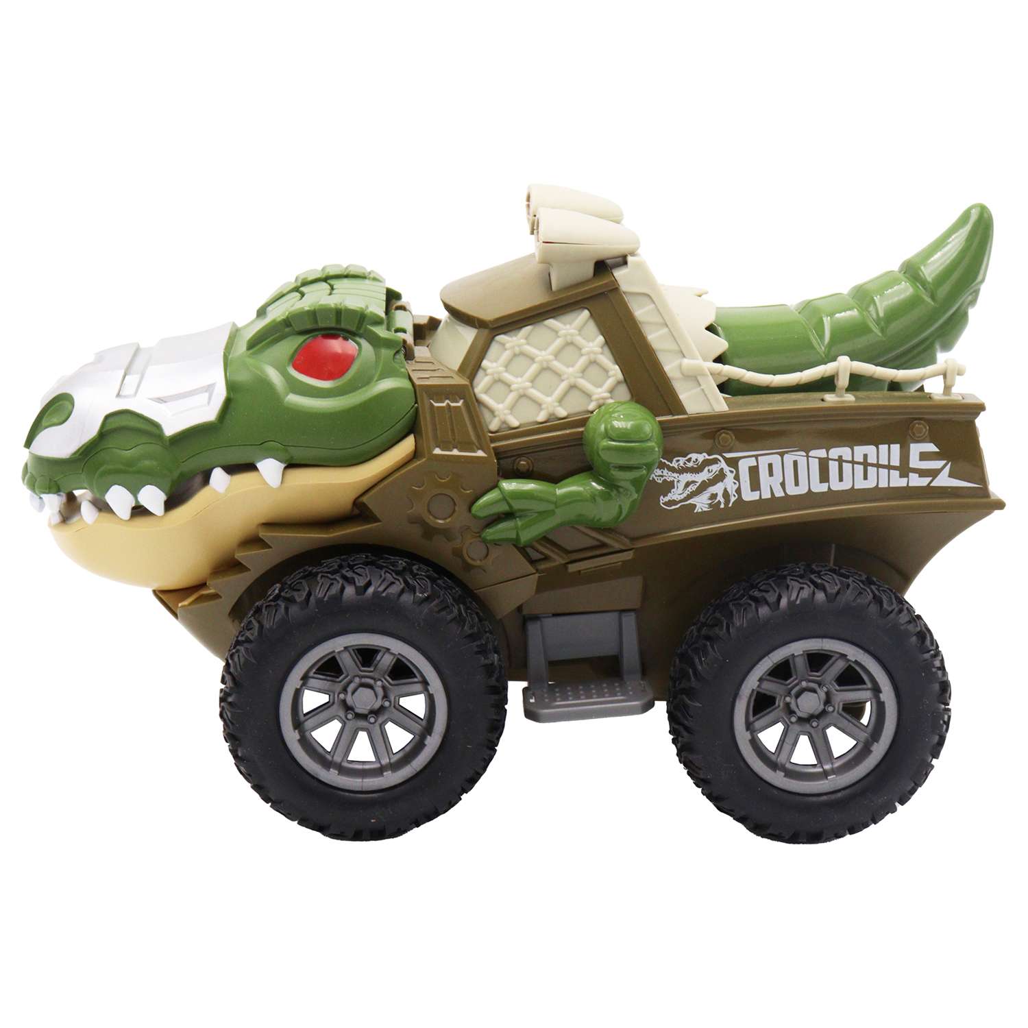 Машинка Funky Toys Крокодил Зеленый FT0735701 FT0735701 - фото 2