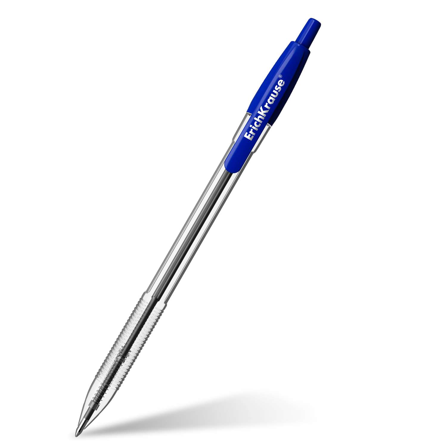 Ручка шариковая автоматическая ErichKrause R-301 Classic Matic 1.0 цвет чернил синий 46756 - фото 1