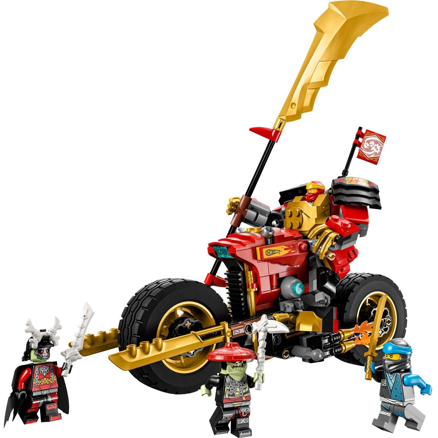 Конструктор LEGO NINJAGO Робот-всадник Кая EVO (71783)