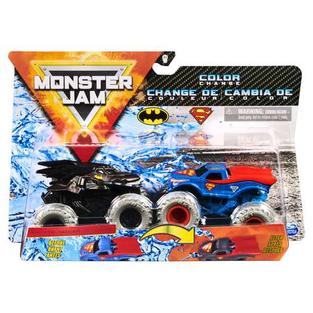 Машинка Monster Jam 1:64 2шт Batman vs Superman 6044943/20125064