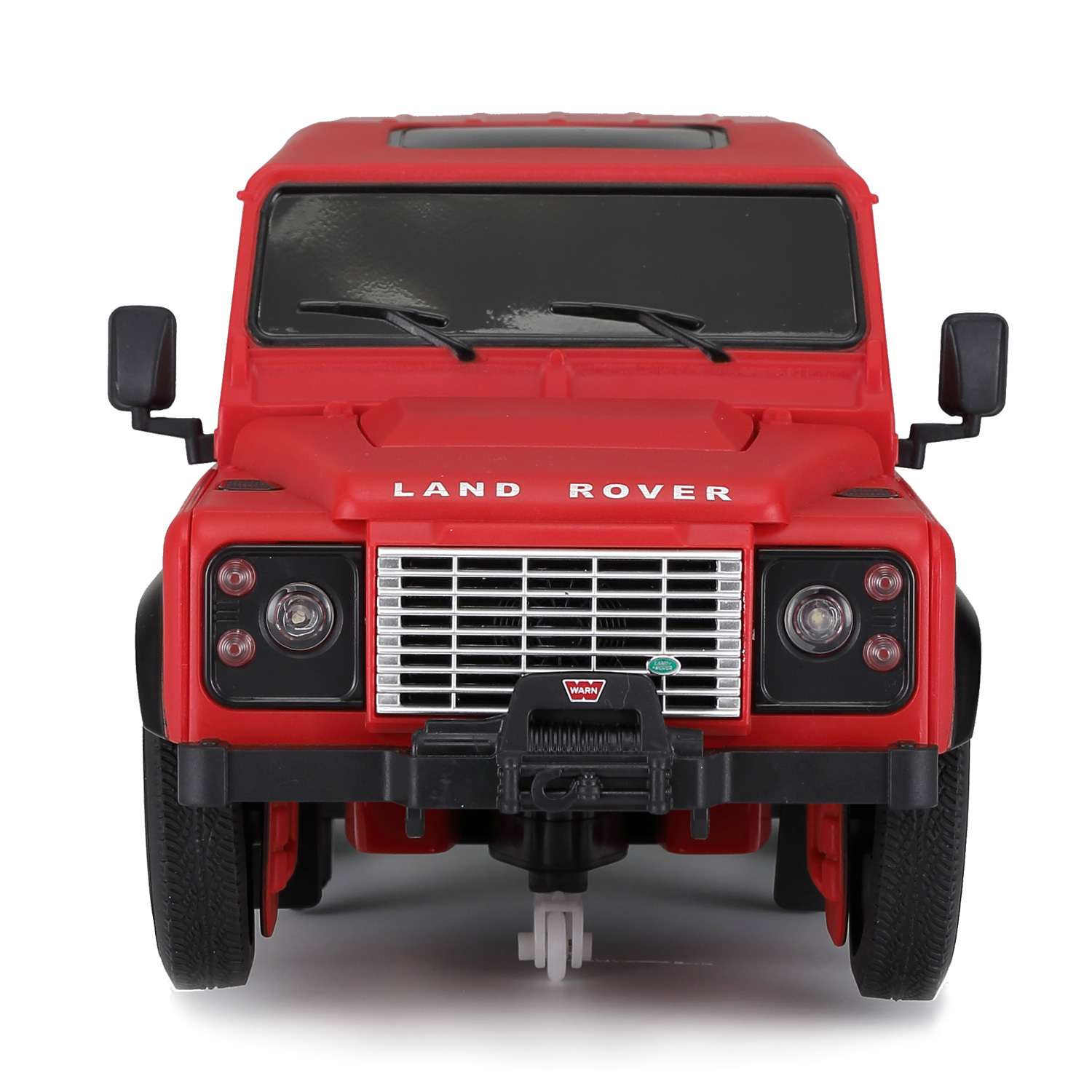 Машина Rastar радиоуправляемая 1:14 Land Rover Defender Трансформер Красный 76420 - фото 3
