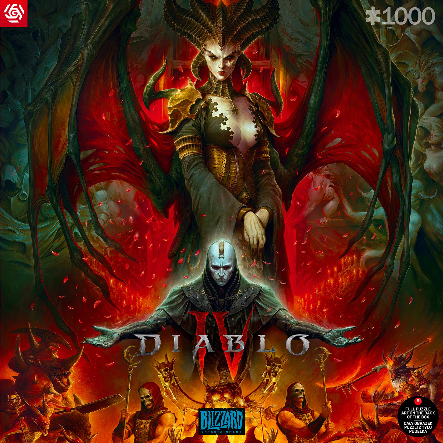 Пазл Good Loot Diablo IV Lilith Composition - 1000 элементов Gaming серия - фото 9