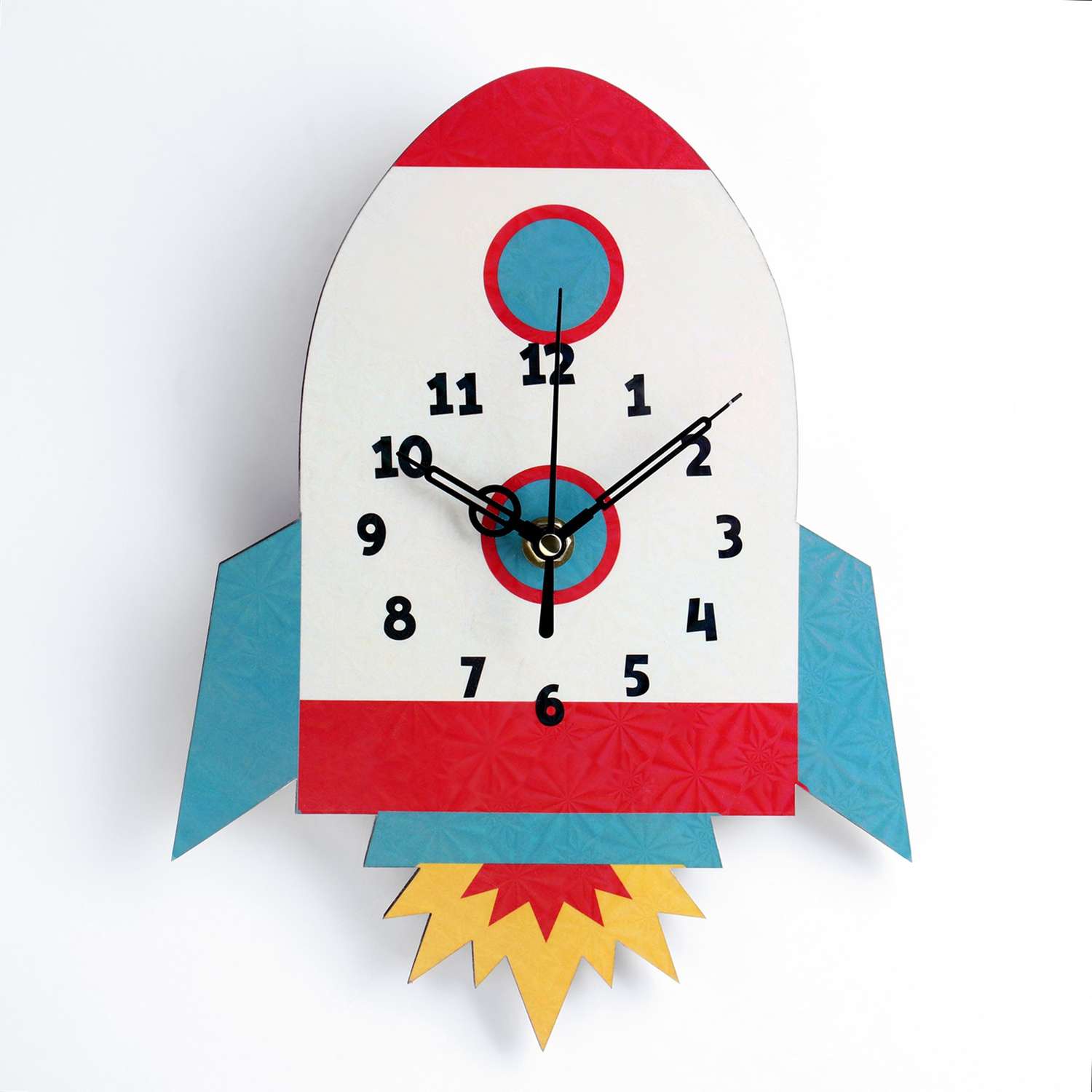 Часы настенные Соломон «Ракета» микс - фото 9