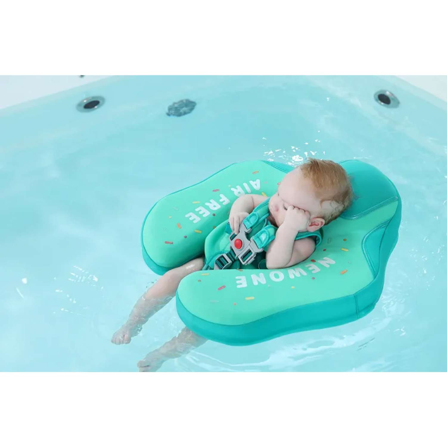 Круг для плавания детский Newone с трусами 3-24 месяца. Ненадувной круг для плавания для малышей - фото 15