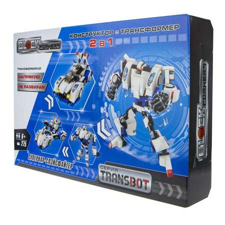 Конструктор Blockformers Transbot Суперкар и Спэйсфайтер