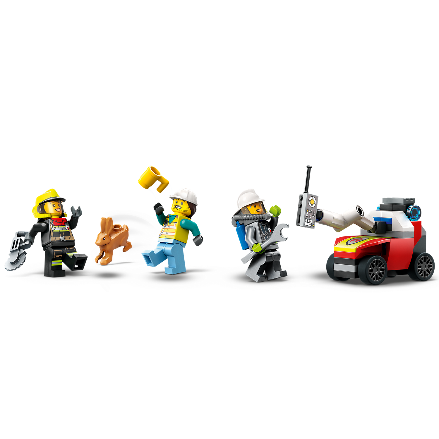Конструктор LEGO City Fire «Пожарная машина» 502 детали 60374 - фото 10