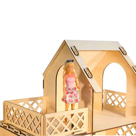 Кукольный домик Paremo Серия Я дизайнер 30 см 88 деталей PD318-23