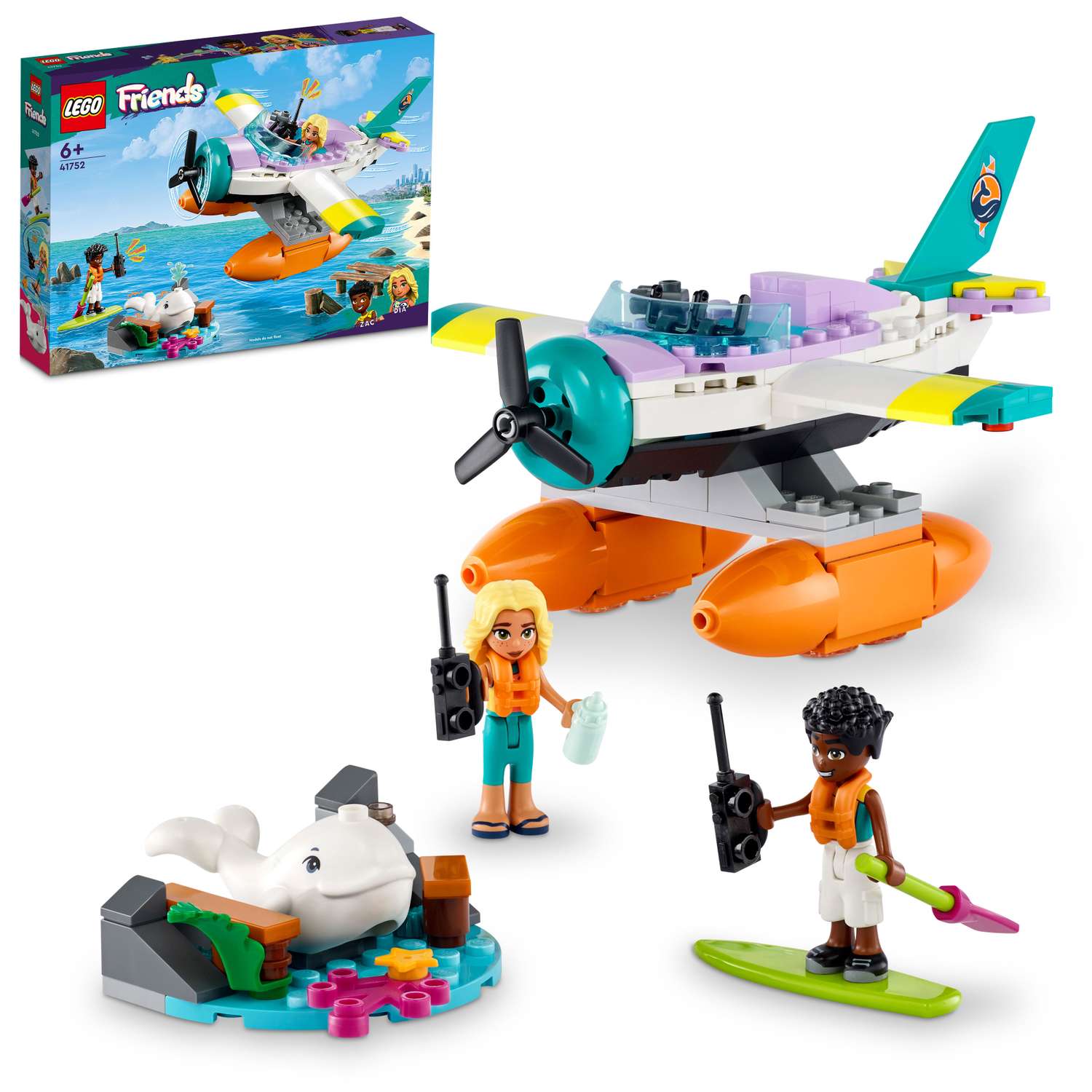 Конструктор LEGO Friends Sea Rescue Plane 41752 - фото 1