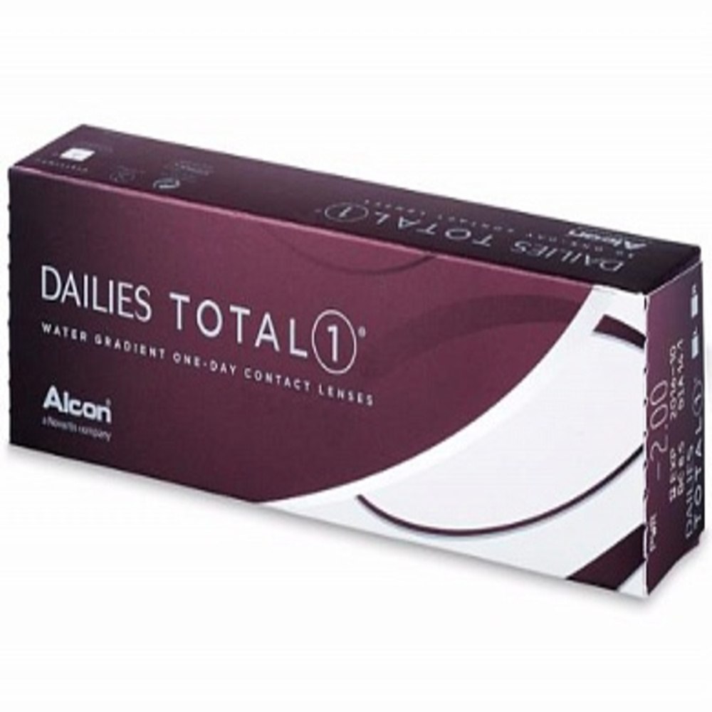 Контактные линзы Alcon Dailies Total 1 30 pk R 8.5 D-9.00 - фото 1