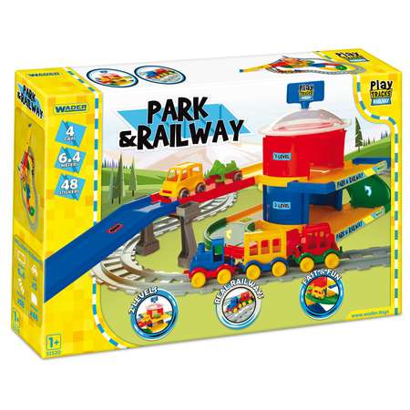 Набор игровой WADER Play Tracks Railway вокзал 51520