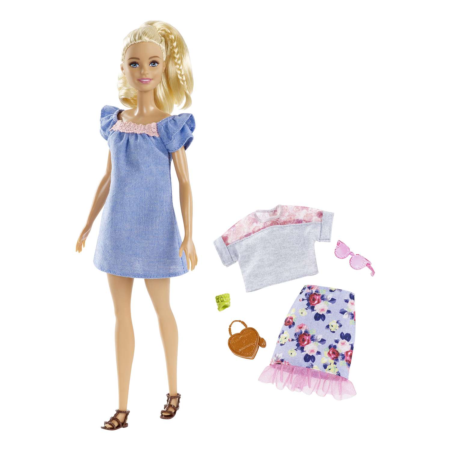 Набор Barbie Игра с модой Кукла и одежда FRY79 FJF67 - фото 1