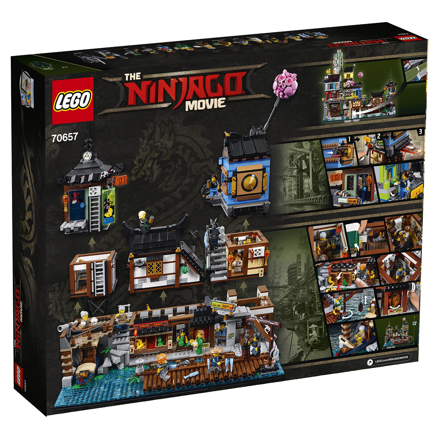 Конструктор LEGO Ninjago Порт Ниндзяго Сити 70657 - фото 3