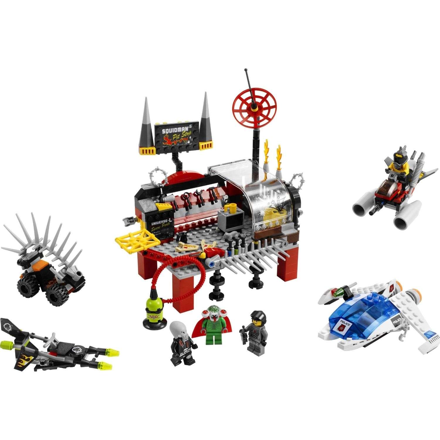 Конструктор LEGO База Человека Кальмара - фото 1