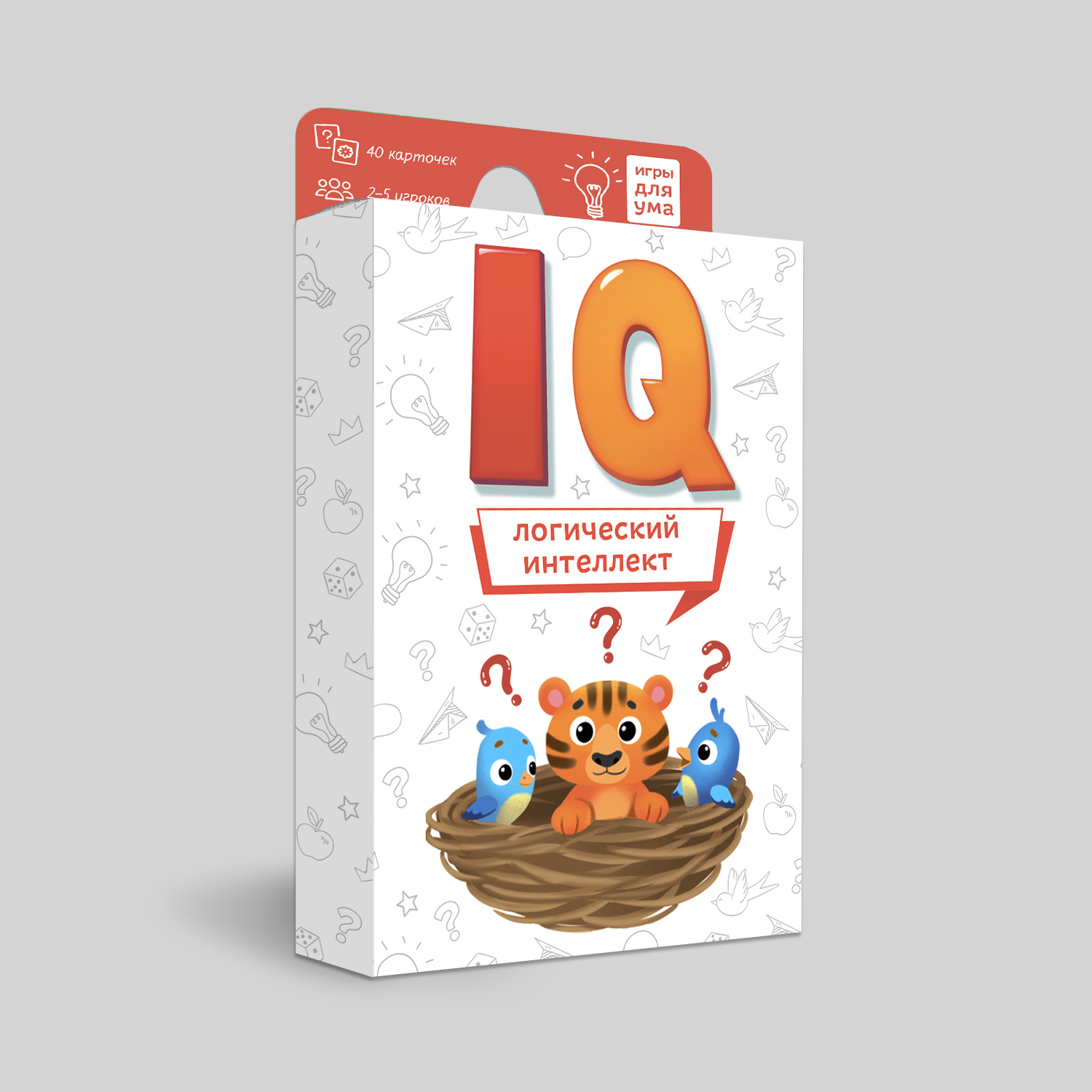 Карточная игра ГЕОДОМ для ума IQ Логический интеллект - фото 1