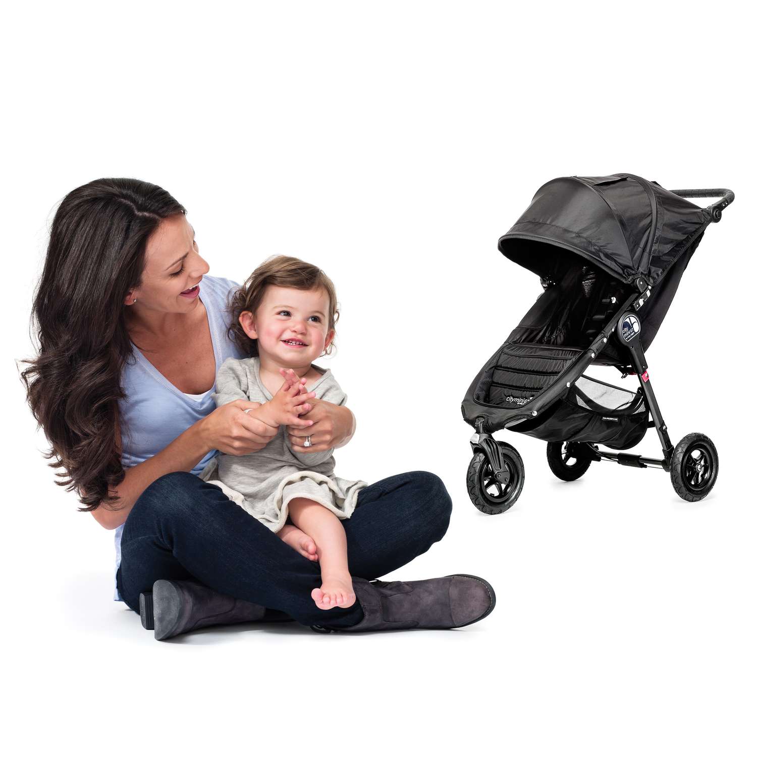 Коляска Baby Jogger City Mini GT с бампером Gray - фото 10