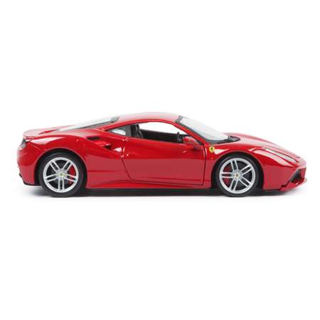 Машина BBurago 1:24 Ferrari 488 GTB Красная 18-26013