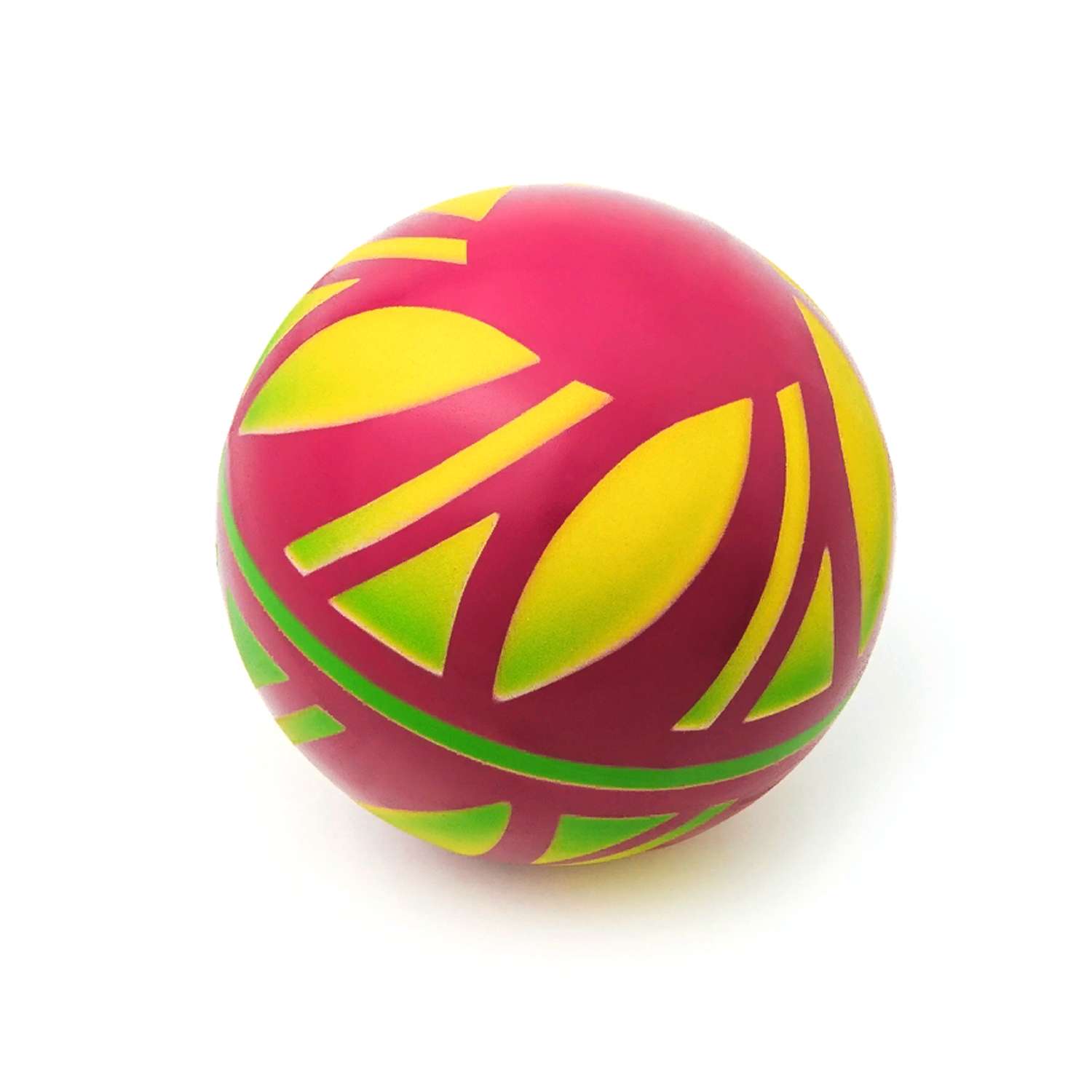 Мяч ЧАПАЕВ Лепесток малиновый 12см 44279 - фото 2
