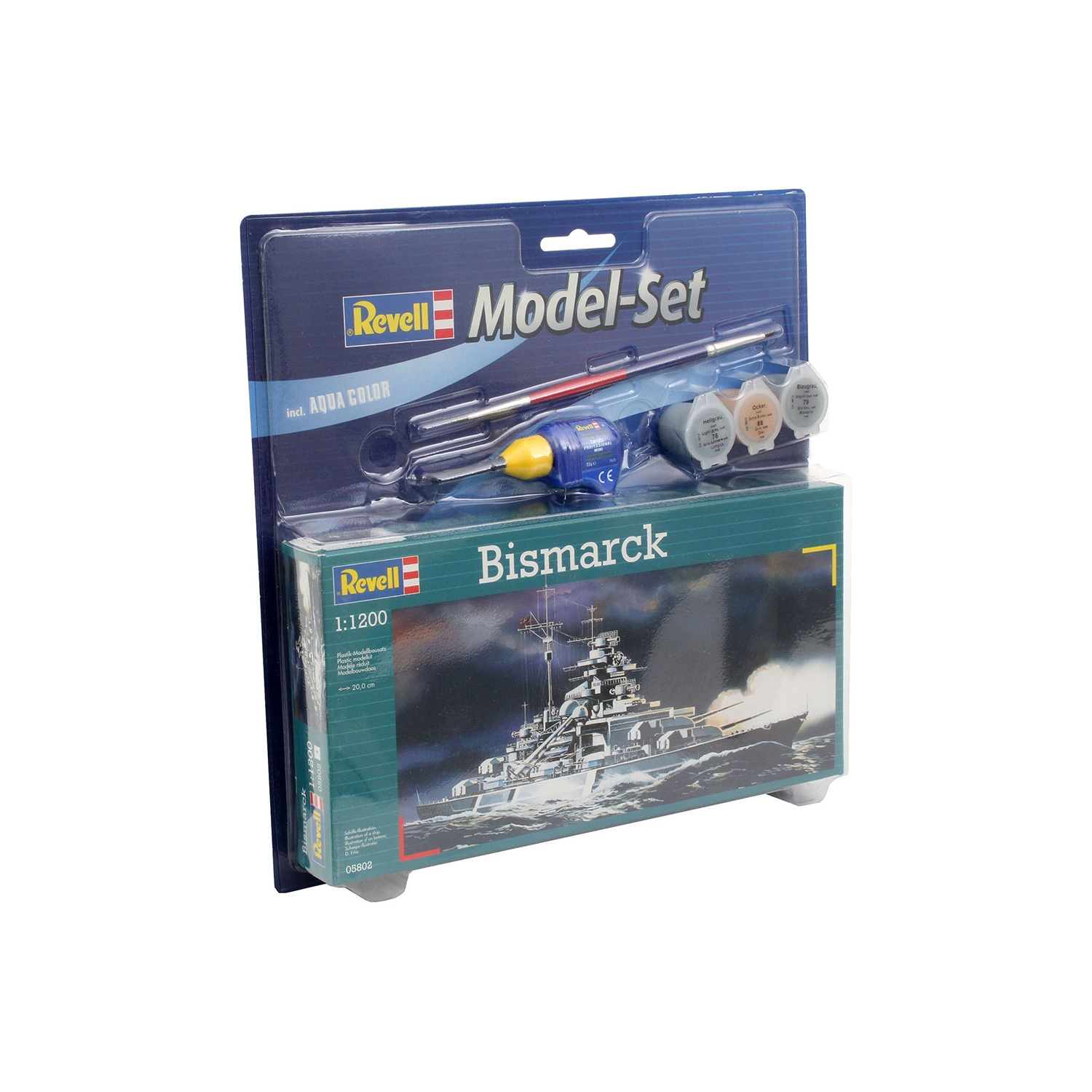 Сборная модель Revell Линкор «Бисмарк» 65802 - фото 3