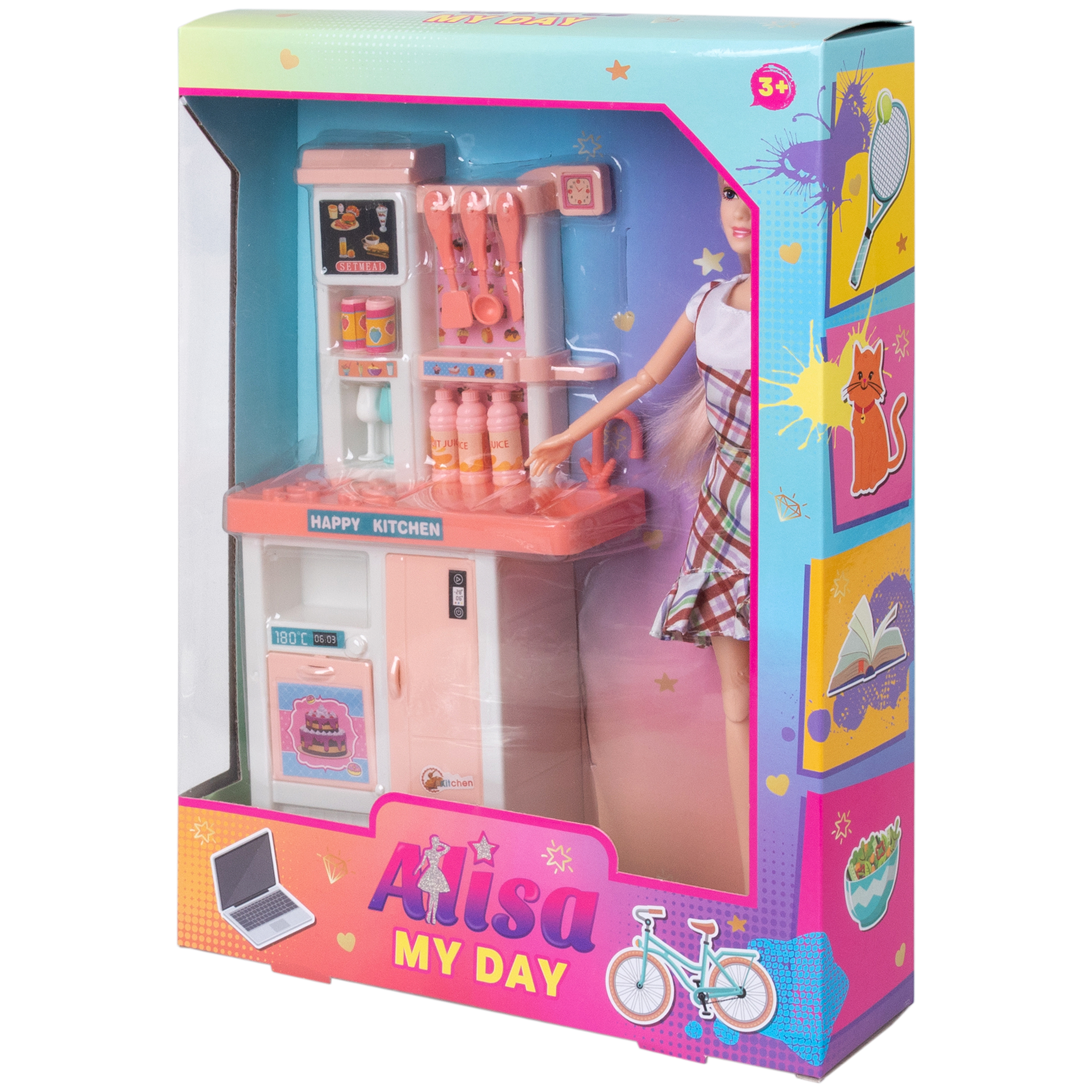 Кукла для девочки 1TOY Alisa My Day с длинными волосами и аксессуарами Т24510 - фото 14