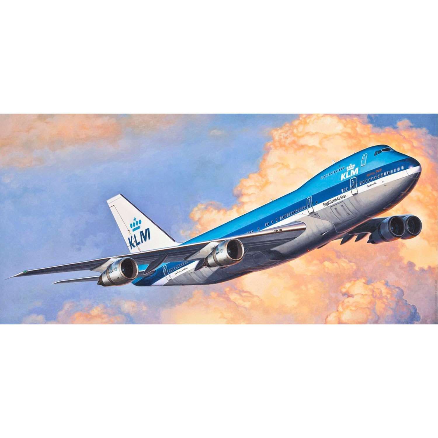 Модель Самолета Revell BOEING 747-200 63999 - фото 4