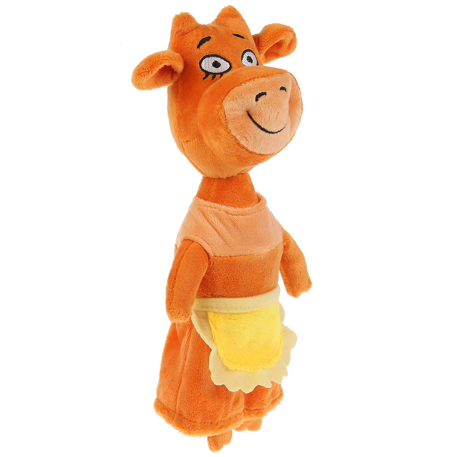 Игрушка мягкая Мульти-Пульти Оранжевая корова Мама 27 см без чипа 292012 - фото 2