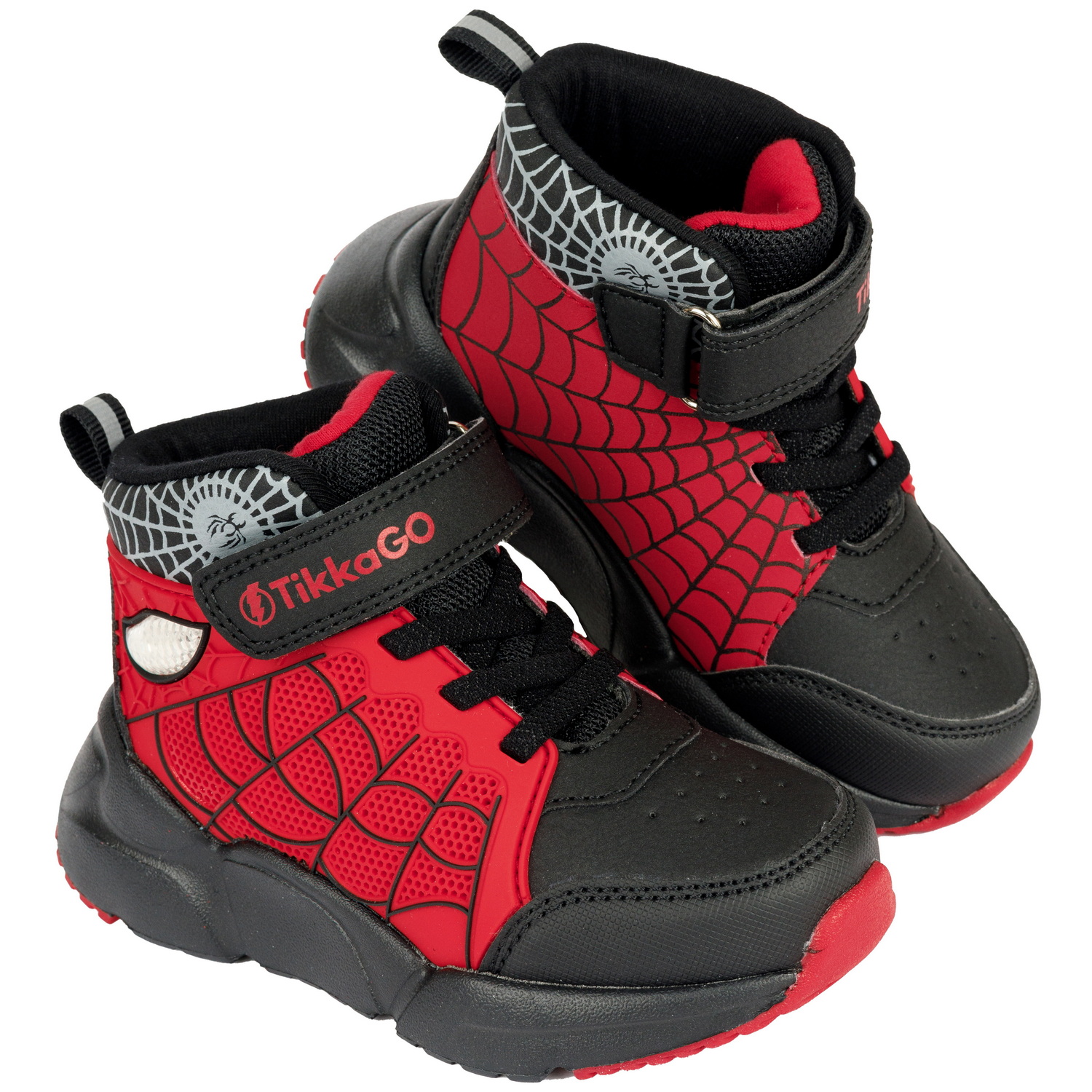 Ботинки TikkaGo 3D07_2389_black-red - фото 1