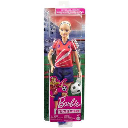 Кукла модельная Barbie Футболистка