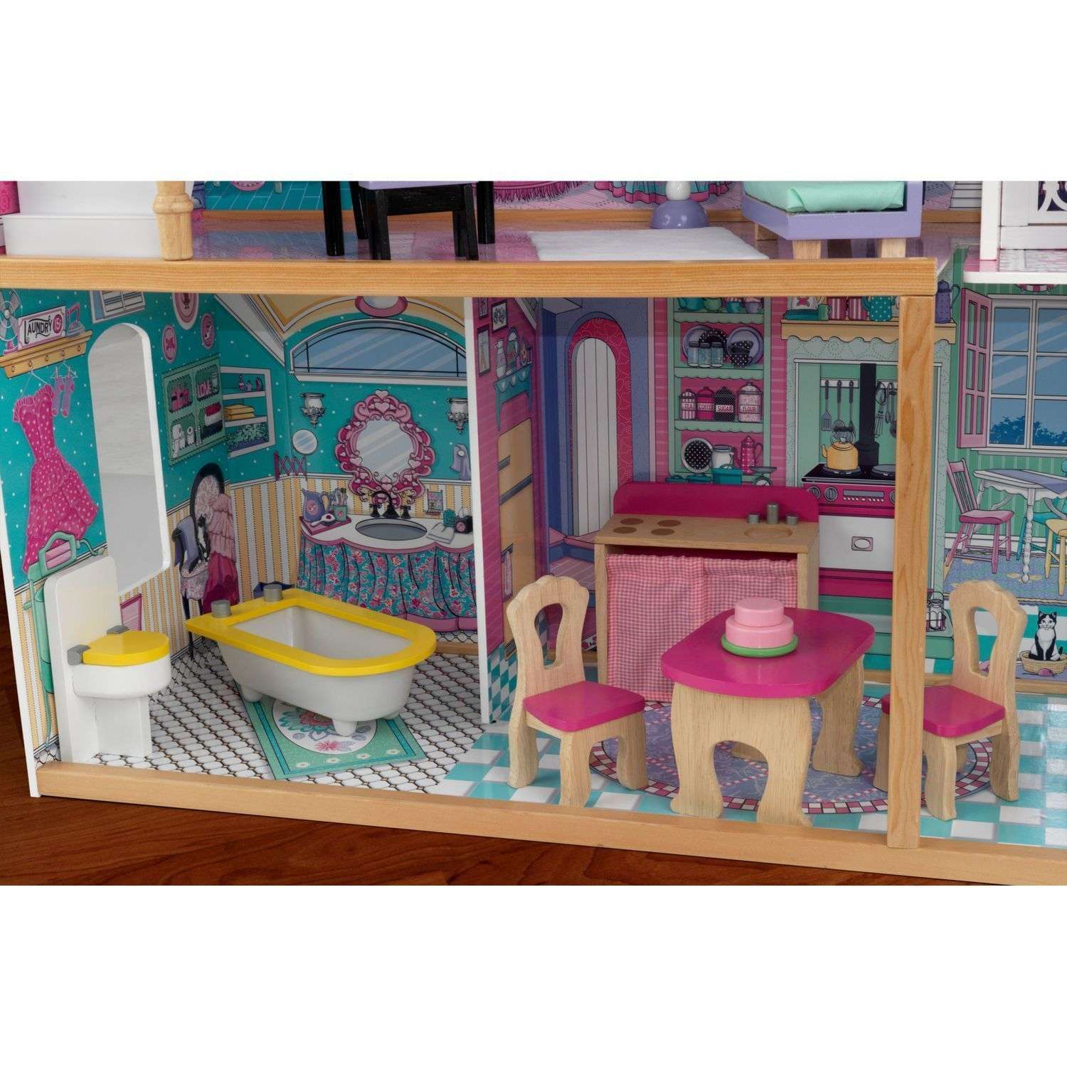 Кукольный домик KidKraft Аннабель с мебелью 17 предметов подарочный 65934_KE 65934_KE - фото 10