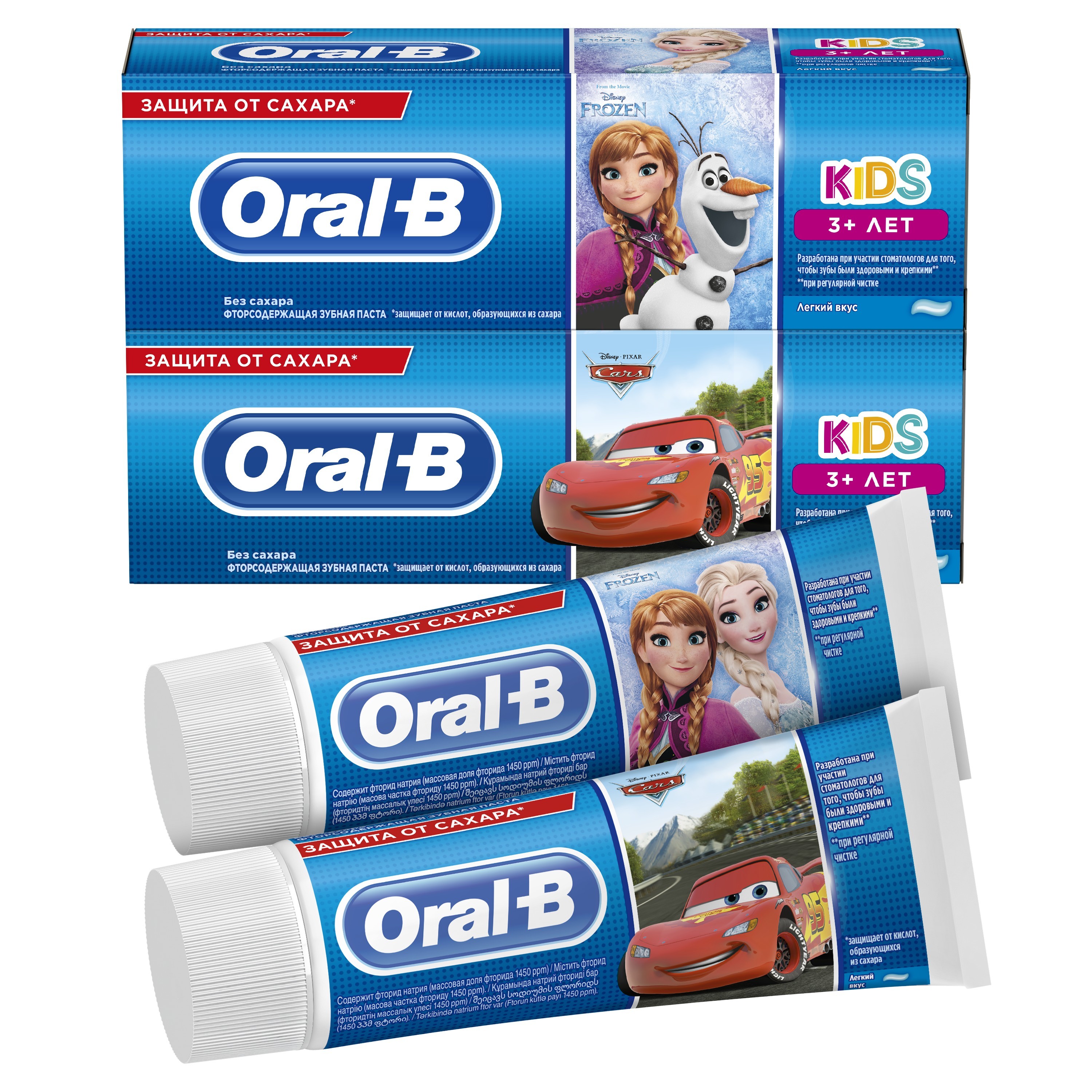 Зубная паста Oral-B детская 3-5лет 75мл в ассортименте 81680583 - фото 4