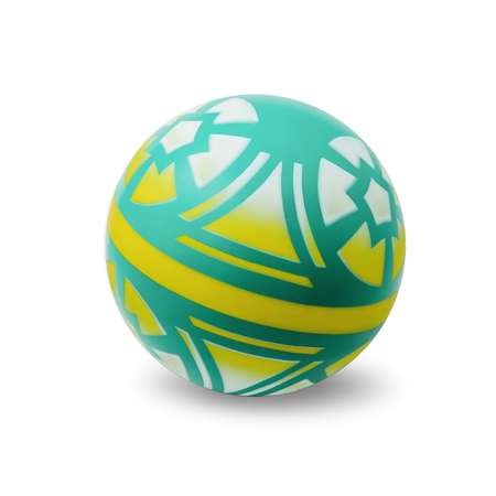 Мяч ЧАПАЕВ Василек зеленый 200мм