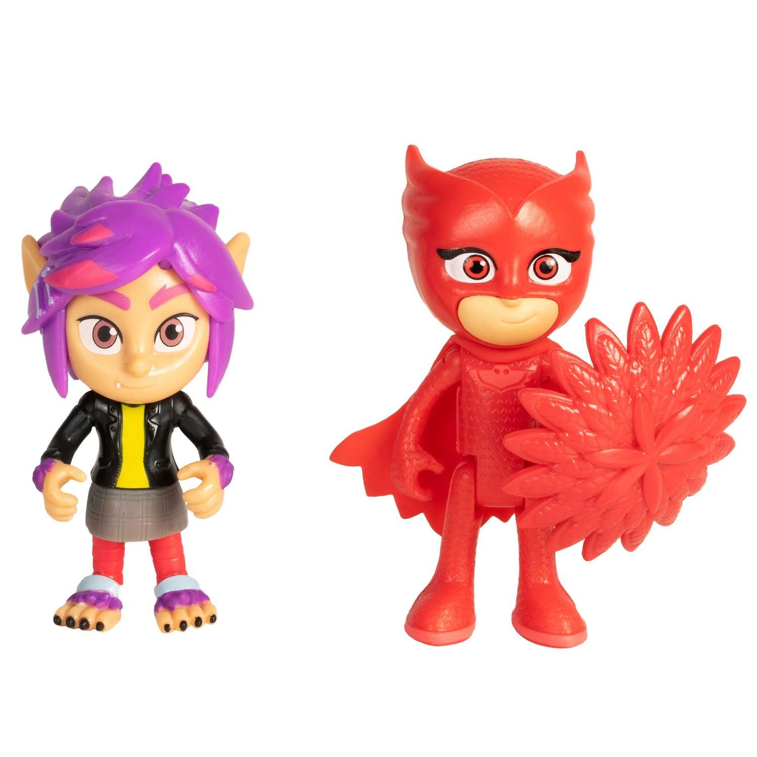 Набор игровой PJ masks 2 фигурки Алетт и Рип 8 см 35559 - фото 1