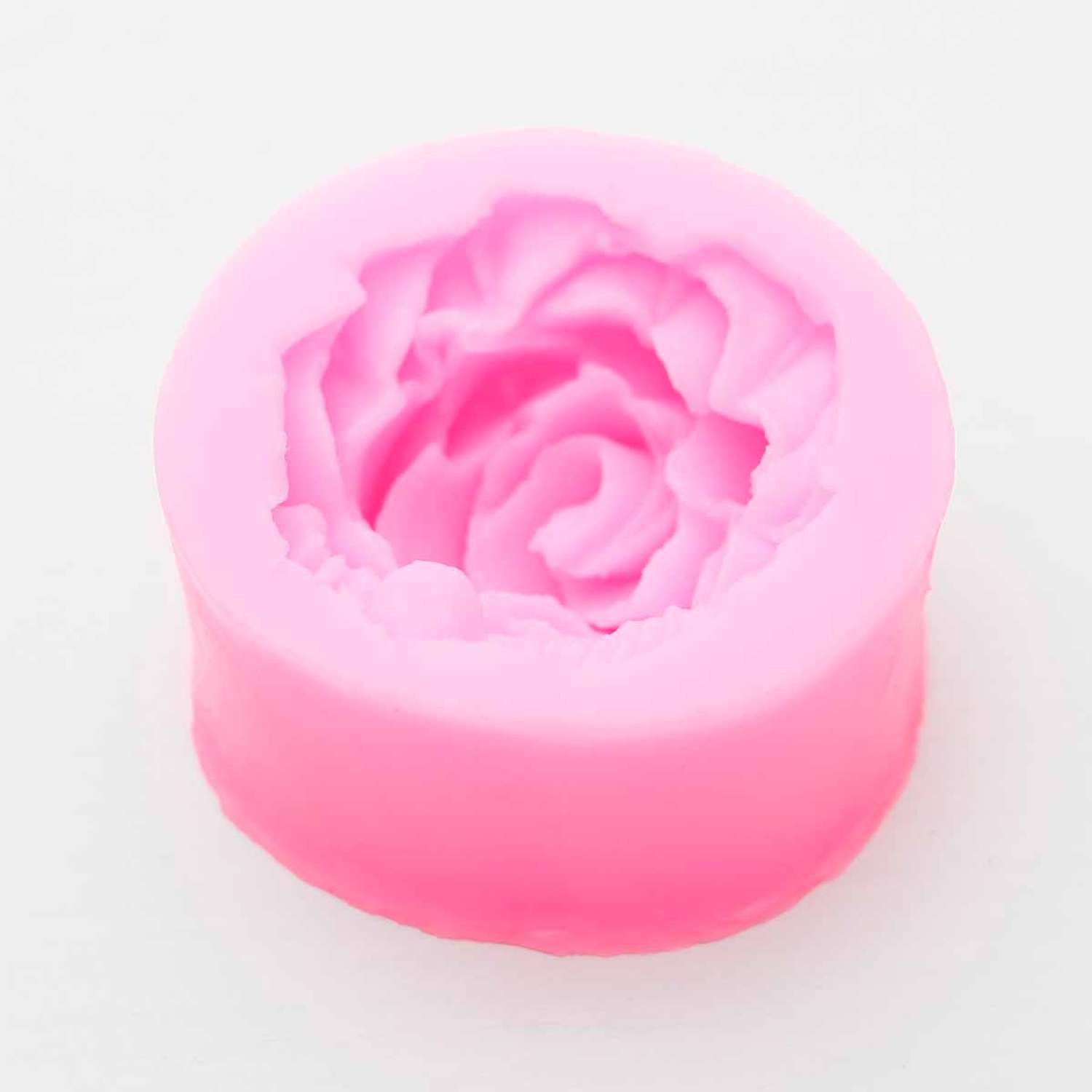 Молд силиконовый Арт Узор для работы с полимерной глиной свечей мылом смолой гипсом Роза - фото 1