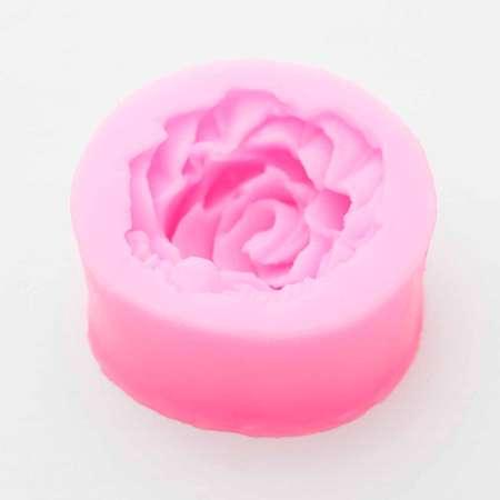 Молд силиконовый Арт Узор для работы с полимерной глиной свечей мылом смолой гипсом Роза