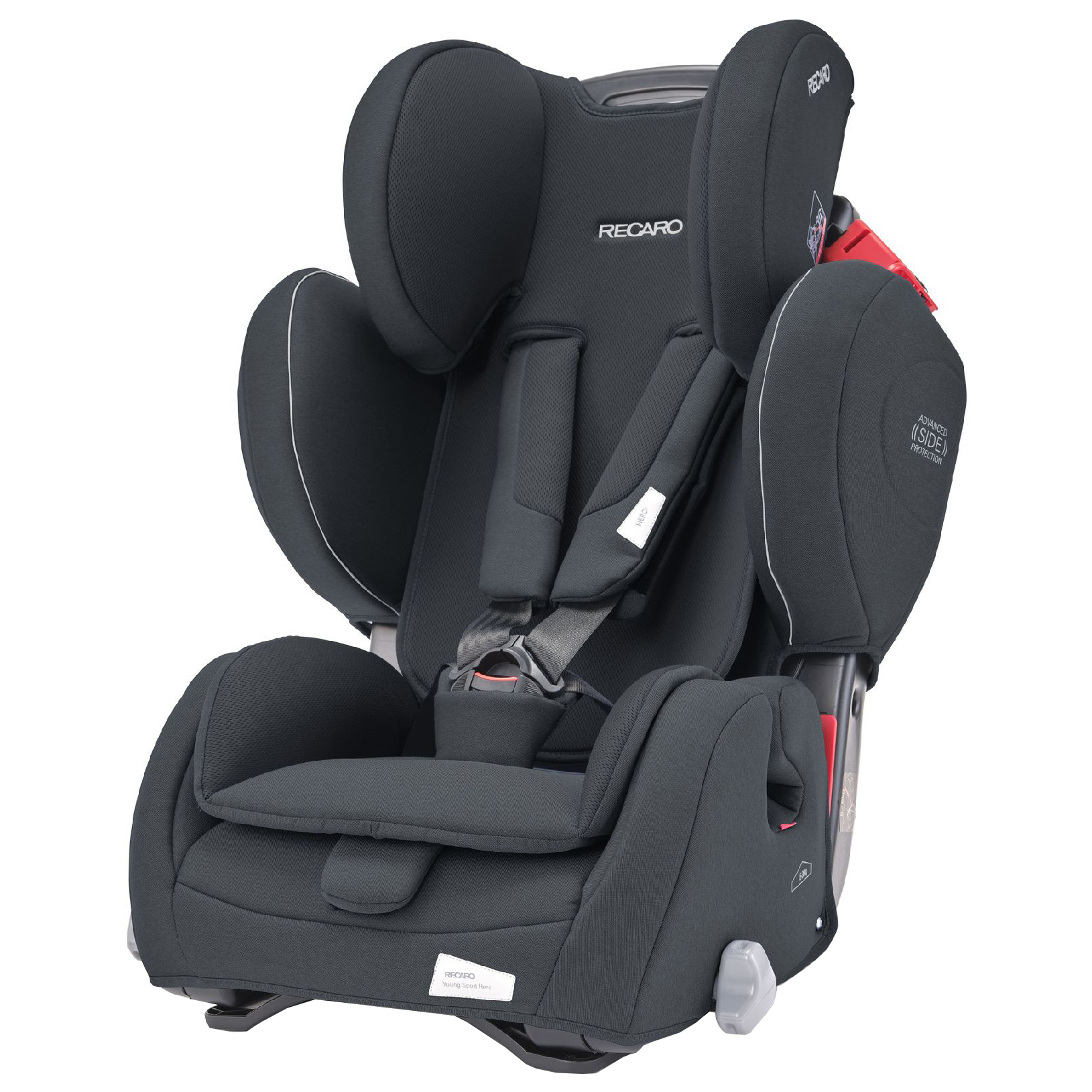 Автокресло Recaro Young Sport Hero Prime Mat Black 00088014300050 - фото 1