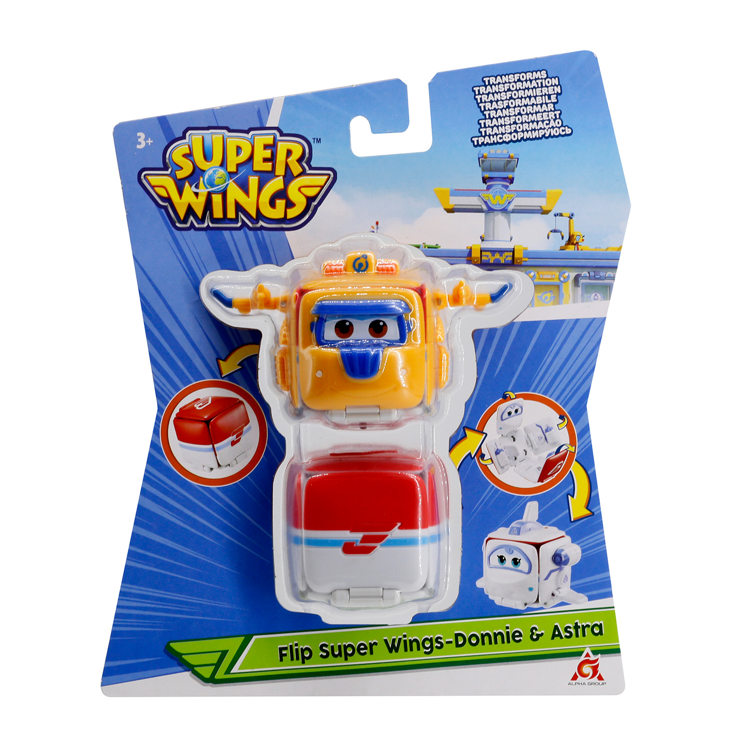 Игрушка Super Wings Перевертыш Донни Астра EU740570C купить по цене 999 ₽ в  интернет-магазине Детский мир